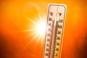 Thermostat at high heat levels
