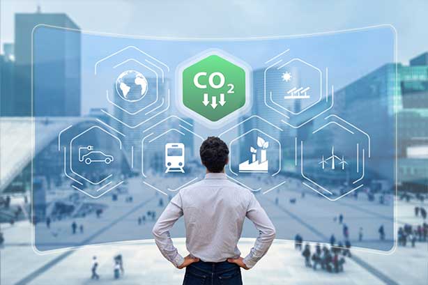 CO2 Illustration